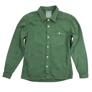 Jungmaven Unisex Topanga Shirt in Spruce Green - Mens XS